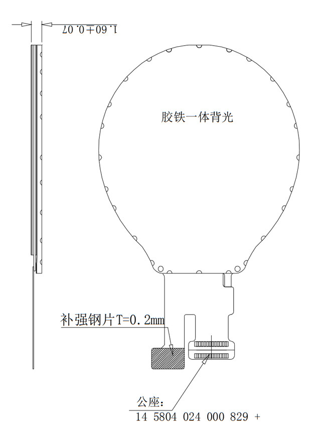 240x240 Dot Round TFT LCD Display With GC9A01 Touch 4 Wire 1 lane SPI Interface