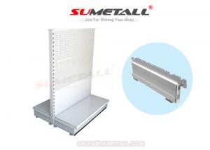 Buy cheap Adjustable Grocery Store Modular Retail Display Shelving With Dismountable Base Leg product