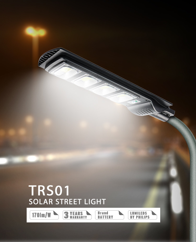 IP65 Waterproof Integrated 300w Led Solar Street Light Outdoor