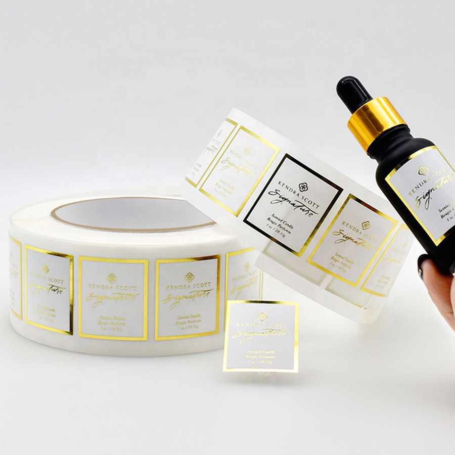 Personalised Sustainable Eco Friendly Sticker Paper For Perfume Bottles
