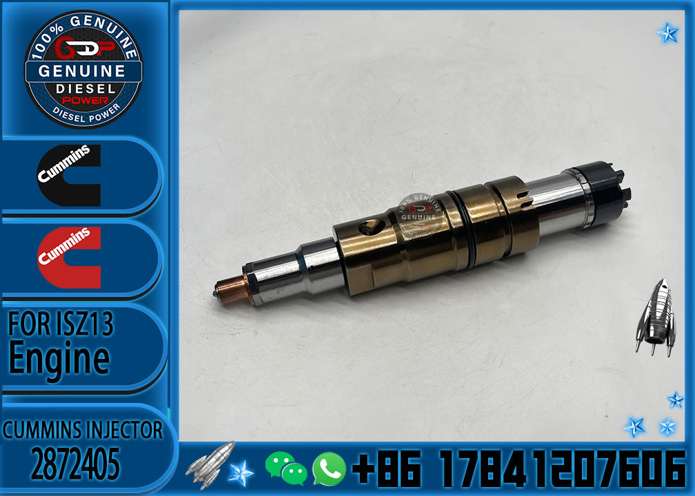 ISX15 QSX15 Mechanical engine parts fuel Injector 2872405 for Cummins