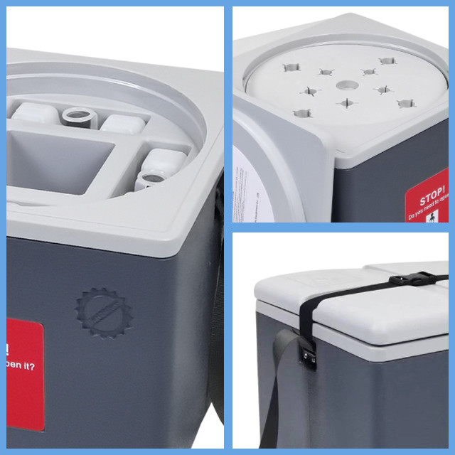 Eco Friendly Vaccine Cooler Box For Sustainable Vaccine Distribution