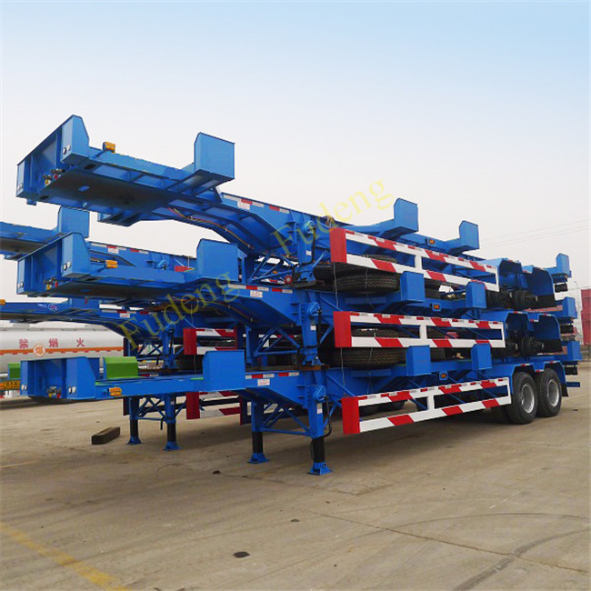 Port widely used container chassis trailer / 2 axles Terminal trailers / 40 ft Terminal truck trailers