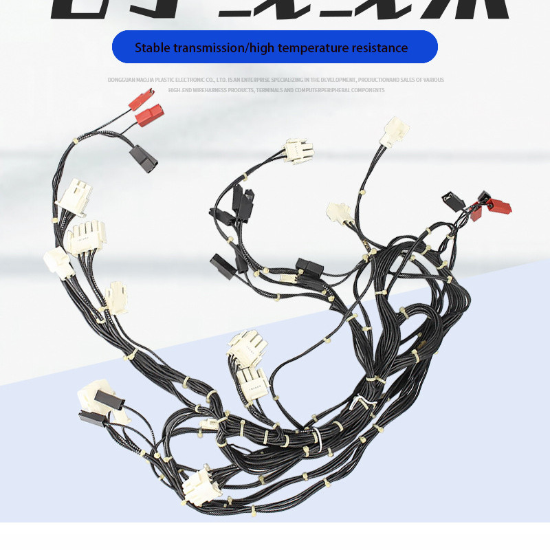 Multi Head Electric Vehicle Wiring Harness , Female Terminal Connector Cable