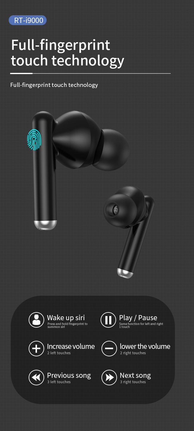 320mAh Wireless Stereo Bluetooth Headset