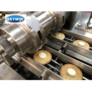 China High Efficiency Sandwich Biscuit Machine Pillow Flow Packaging Machine on sale