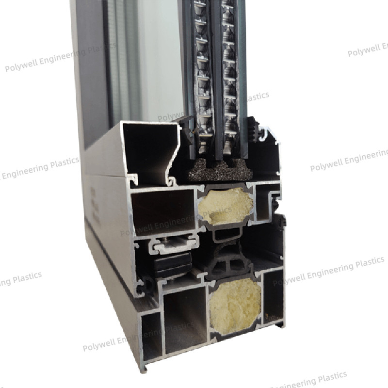 Customized Composite Aluminium System Window With Thermal Break Profile Sound Insulation Window