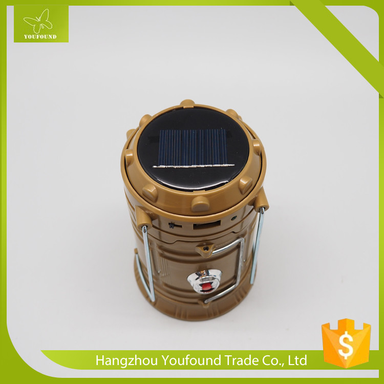 WS-5807T WESTERN 4 Hours Telescipic LED Solar Charge COB Light WIth Led Handle Crank