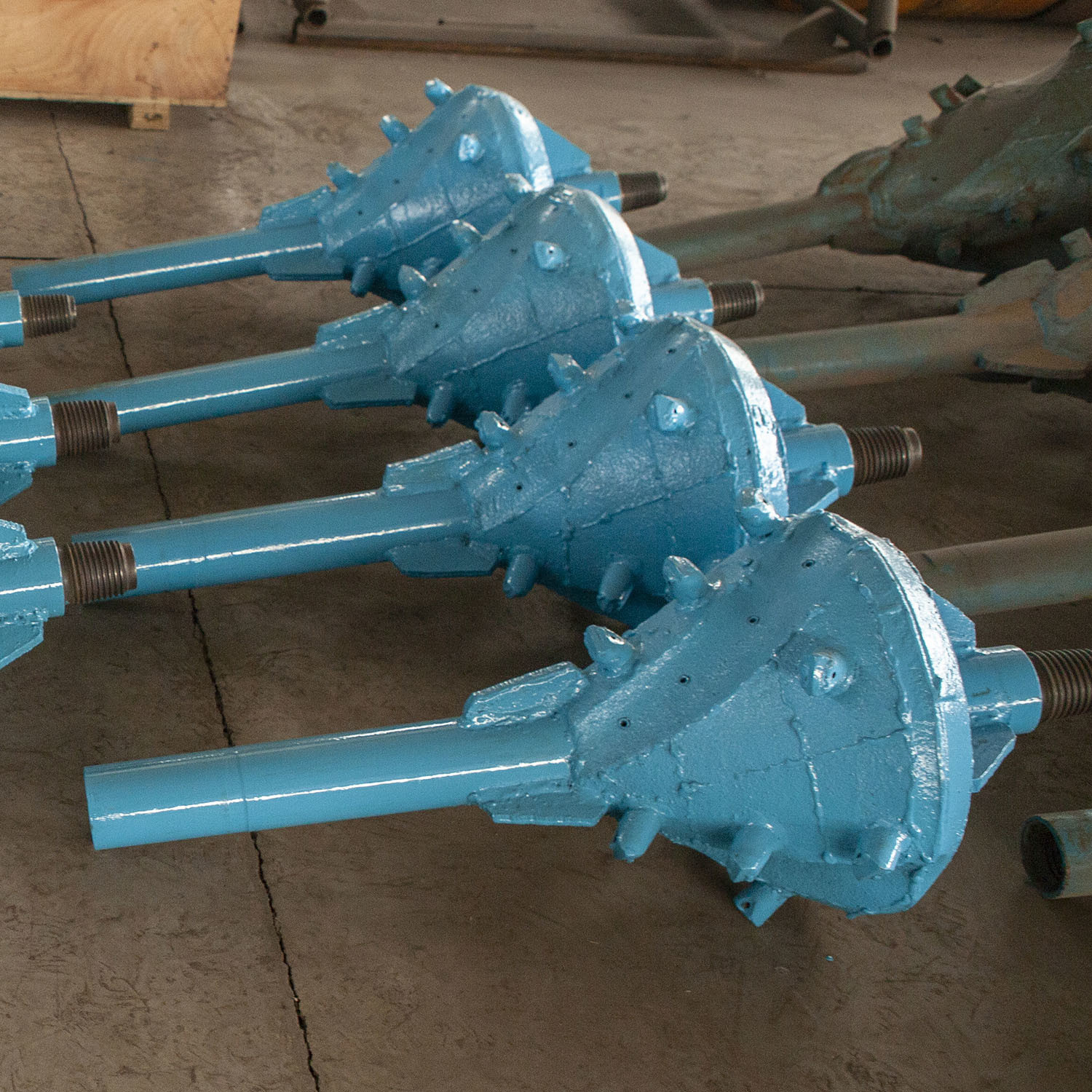 Plastic And Steel Fluted Reamer , 650mm Swivel Back Reaming Drilling