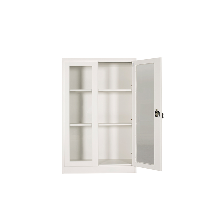 Steel File Cabinet With Handle Lock And Adjustable Boards