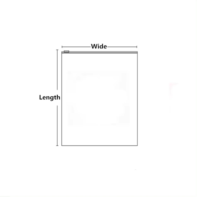 Clear Waterproof Zipper Pouch Screen Printing / Gravure Printing Weight Capacity 10kg
