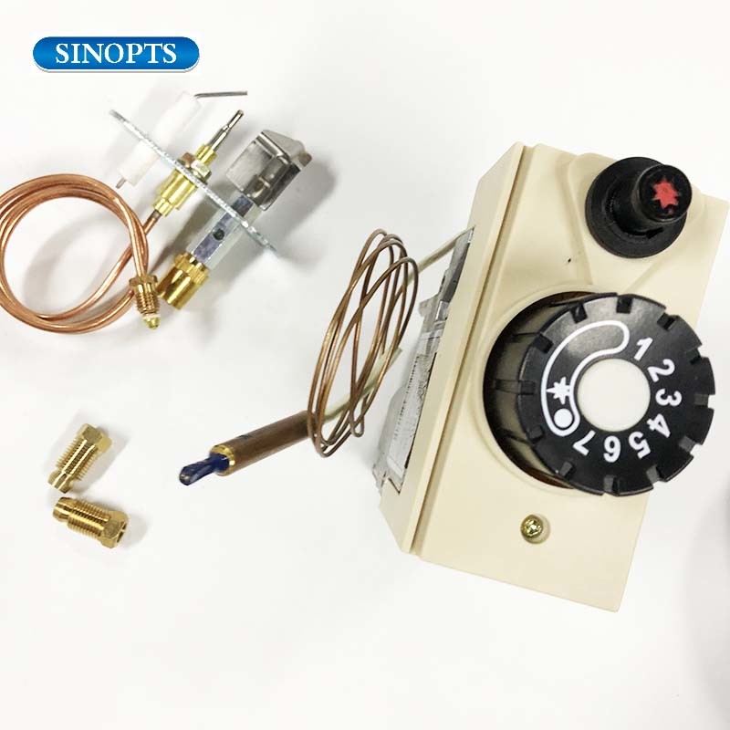 Gas Fireplace Safety Temperature Controller Thermostat Valve