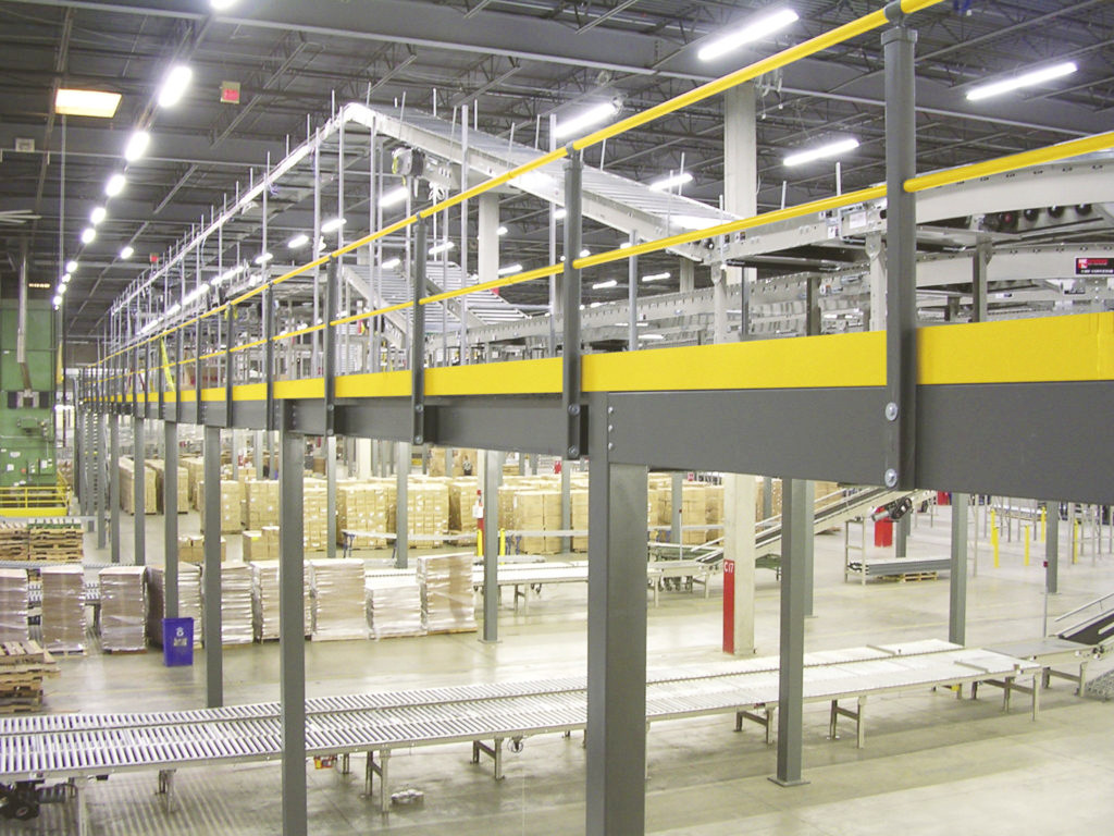 Strong Load Capacity Steel StructurePlatform, Durable Pallet Rack Supported Mezzanine Floor