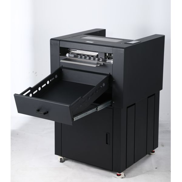New Model Adsorption Wheel Indentation A3/A4 Die Cutting Machine 1600mm/s Servo Motor