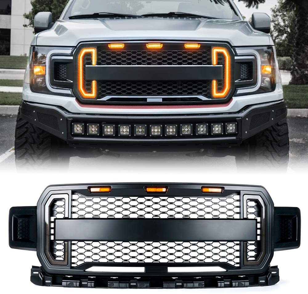 Dongsui Car Front Grill 4X4 Auto Accessories For Ford F-150 2018 - 2019