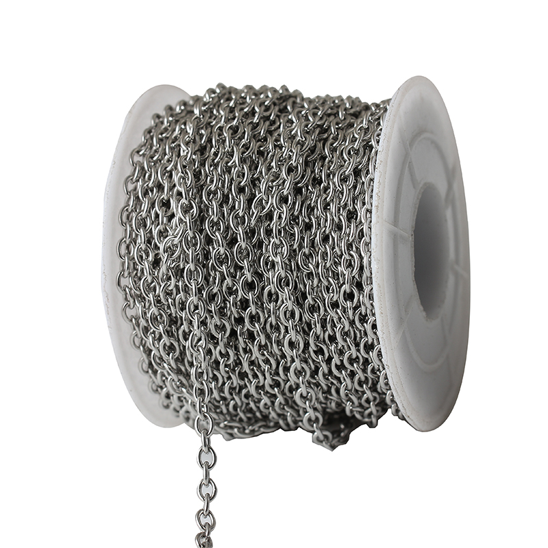 Silver Electroplated Handbag Metal Chain Strap Rustproof Anti Abrasion