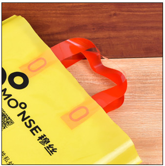 Heat Sealing Cutting Handle Bag Making Machine 80pcs/Min