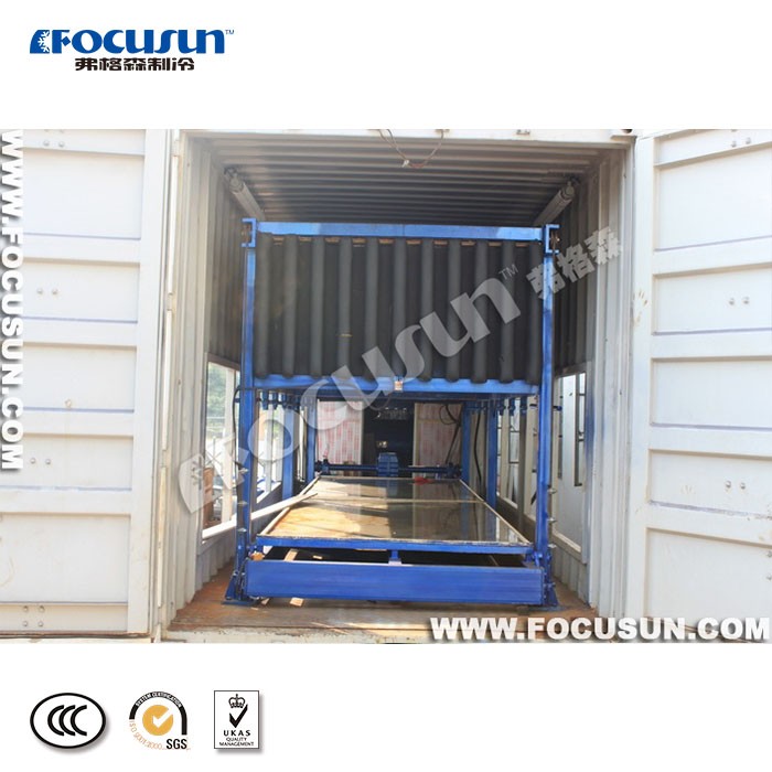 65.3kw Solar Fully Auto Block Ice Machine for Africa Container Portable 2022 10MT