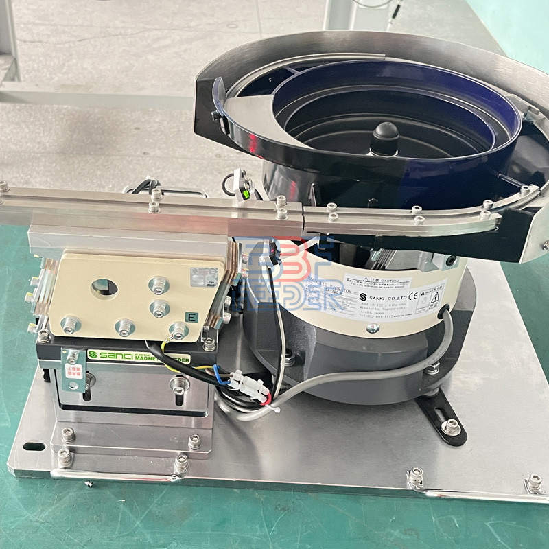 Feeding System Rotary Bowl Feeder Small Plastic Parts Vibratory Linear Feeder ODM