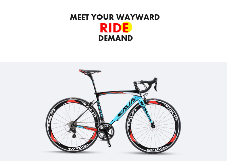 Windwar5.0 SAVA Carbon Fiber Road Bike , 22 Speed 700c Racing Bike