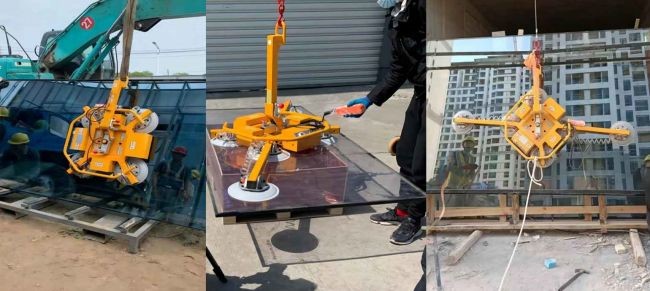 400kg 600kg 800kg 1000kg 1200kg 1500kg Electric Vacuum Glass Lifter For Lifting