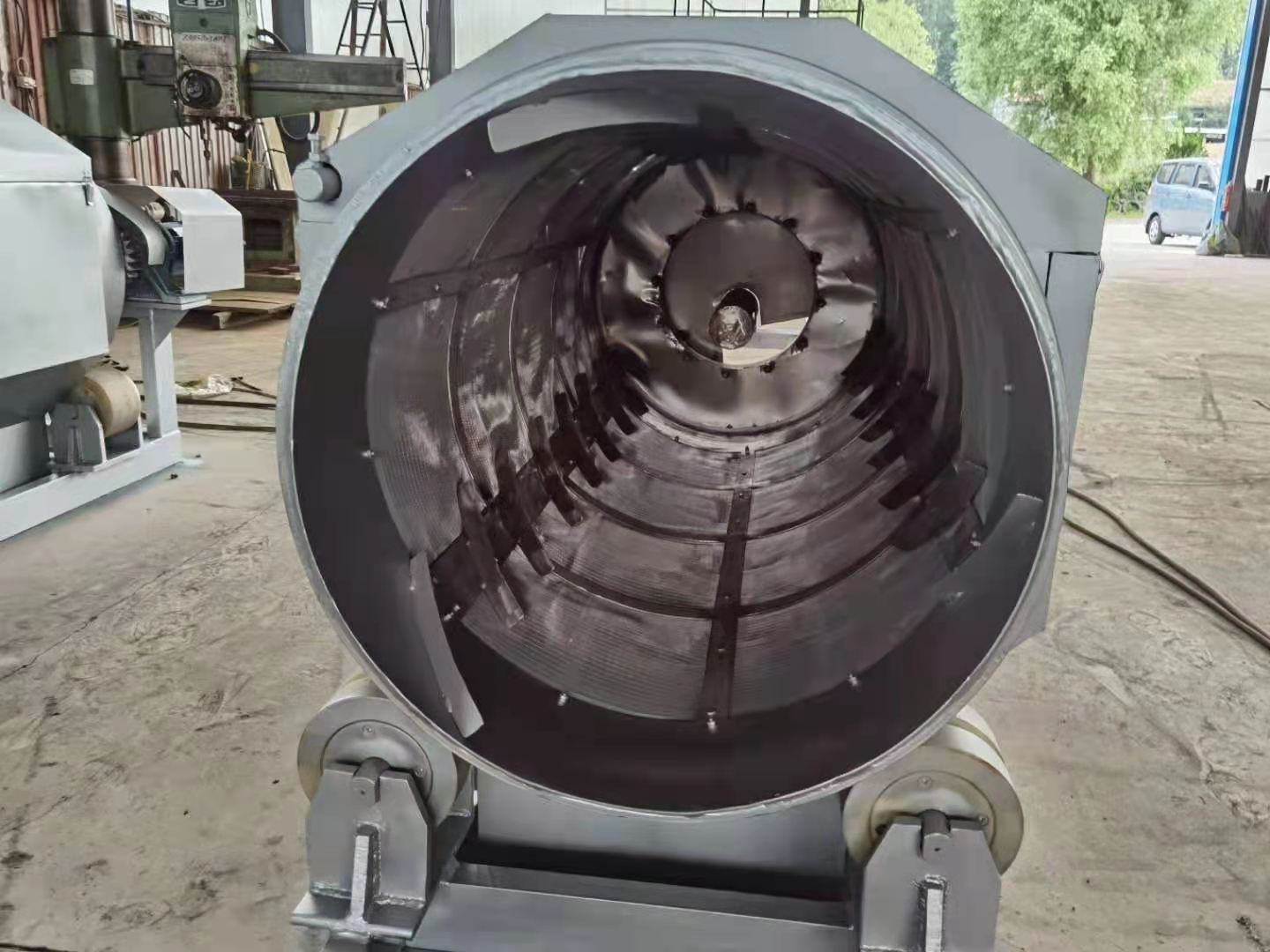 High Precision Rotary Drum Dryer In Paper Industry Beverage Rotary Drum Washer