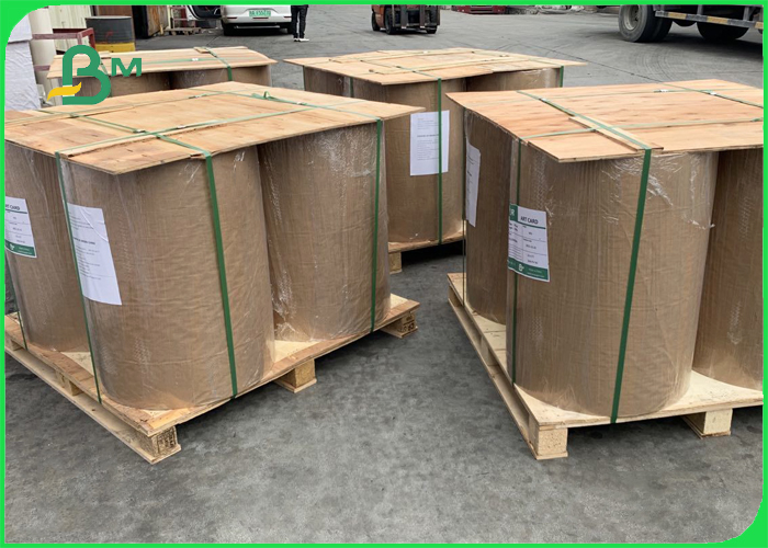Recyclable 70gr White Kraft Paper For Bakery Bread Bag Good Toughness 78cm