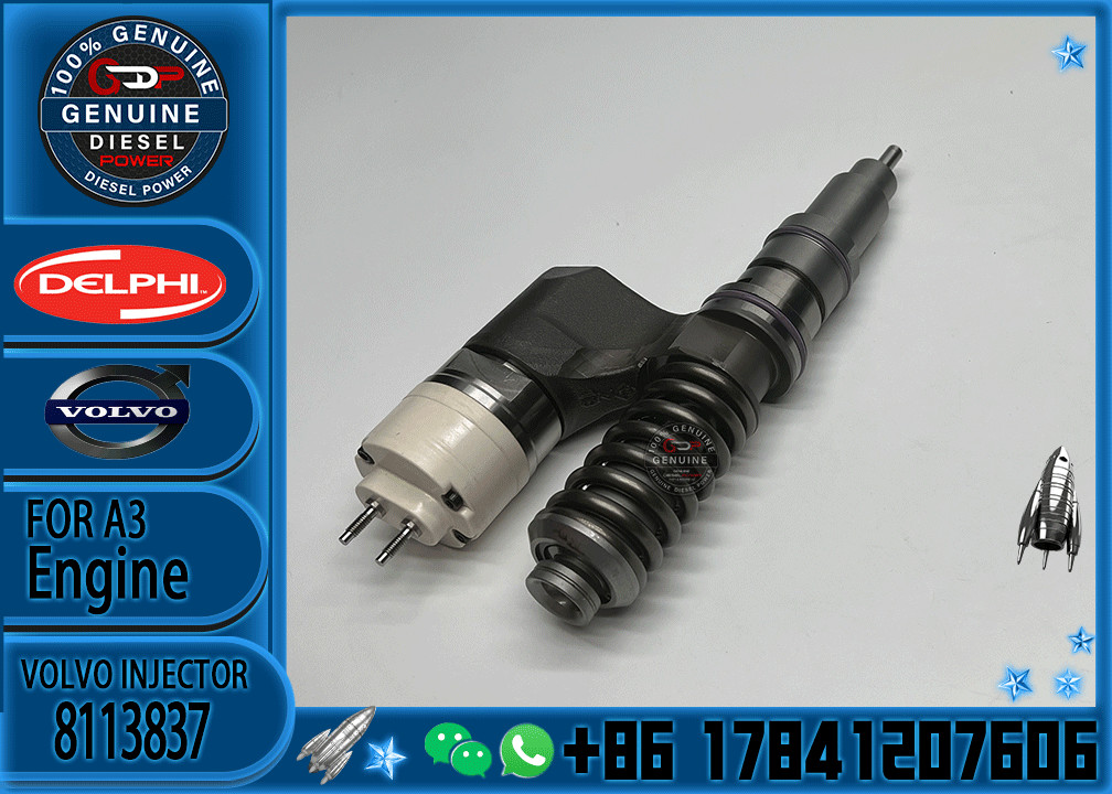 fuel injector 3169521 1671154 8113837 1547287 3964820 BEBE4B10101 8113092 EX631011 RG33966 for D12A D12C D12D