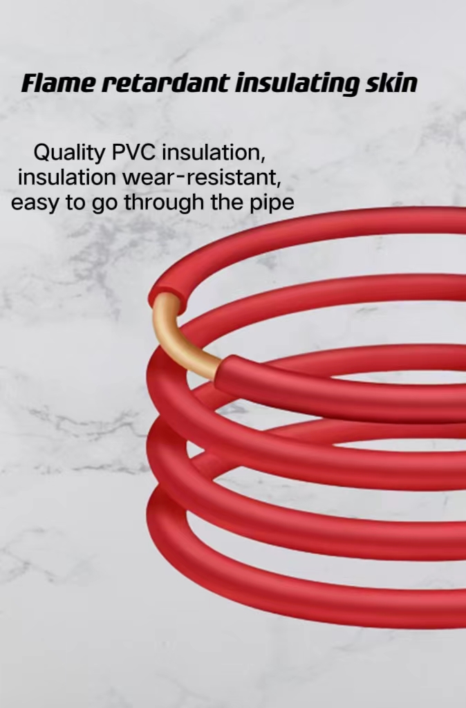 450/750V 2.5 4 6 10 sq mm 7Strand PVC Insulated Solid Copper Wire with CE Certificate