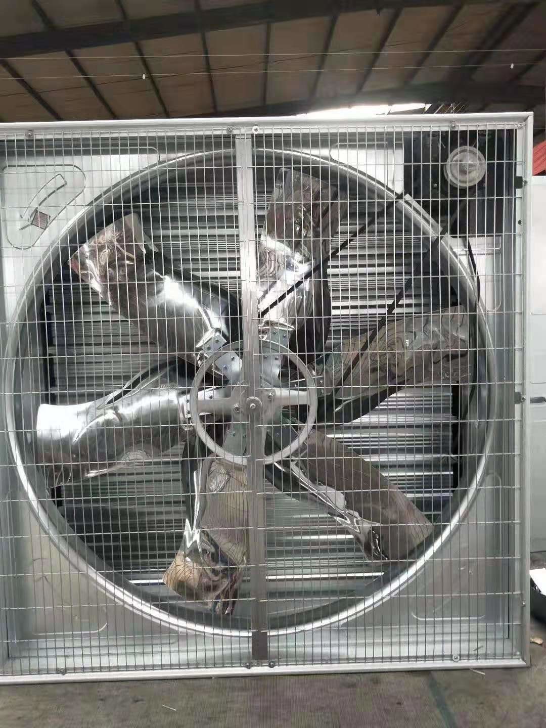 Exhaust Fan Greenhouse Cooling System 1000 / 1250 / 1400mm Blade Diameter