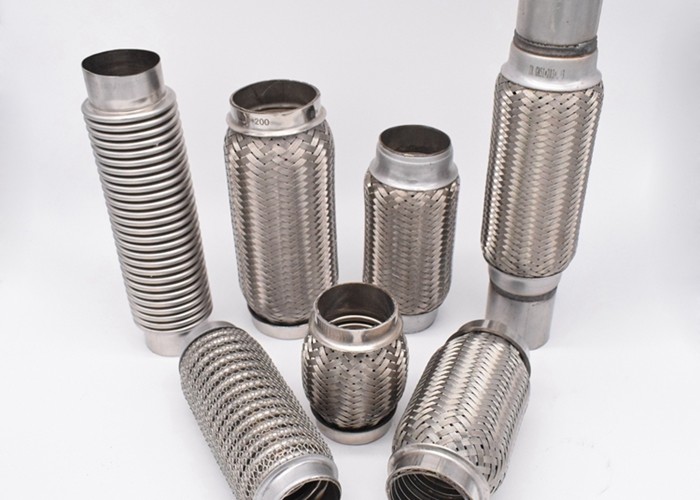 SS409 45×152mm Stainless Steel Exhaust Flex Pipe