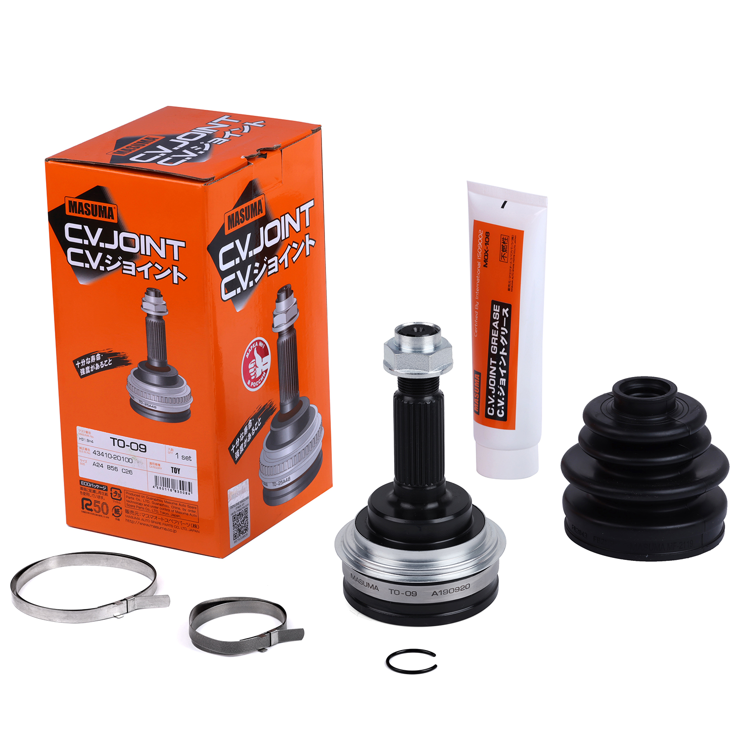 TO-09 Cv Joint 43410-12030 43410-12040 43410-12090 43410-12100 for 1983-1988 at Best