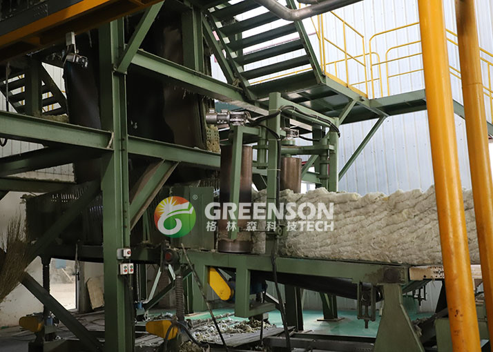 Automatic Rock Wool Production Line Mineral Wool Board Production Line Machinery