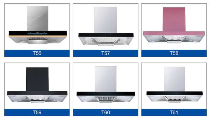 Commercial Exhaust T Shape Chimney Hood 180W For Farmhouse