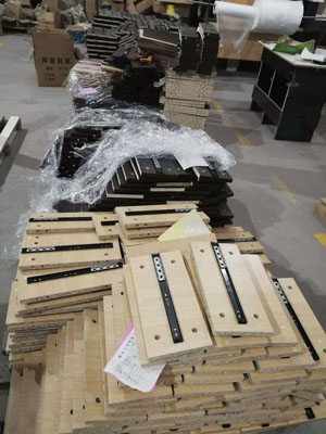 Moisture Resistant MDF Particle Board Wardrobe For Modular Bedroom Furniture