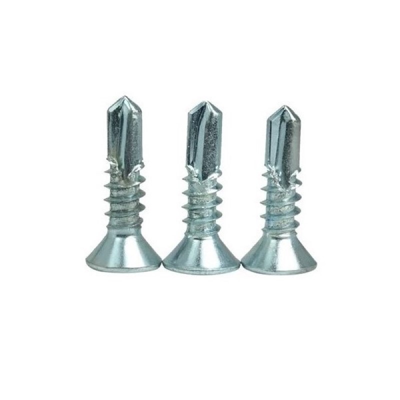 Black 410 stainless steel hexagonal drill tail screw DIN7504 Huasi dovetail bolt by Huasi