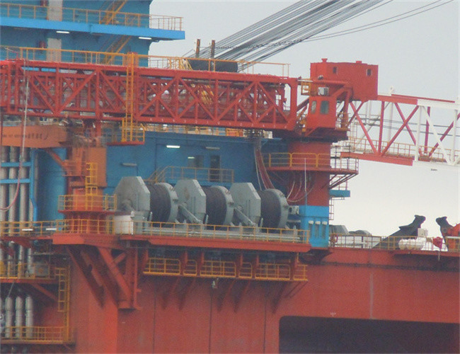 Customizble Tower Crane Drawworks Wire Rope Winch Drum Lebus Groove