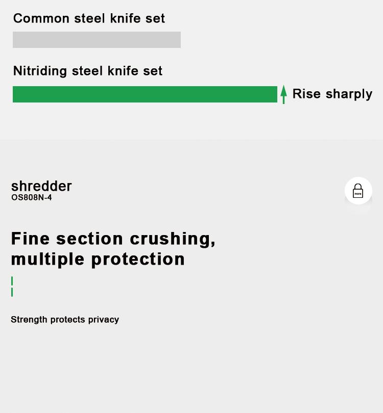 Electricity Operated 10 Sheets Cross Cut Office Shredder for Secure Document Disposal