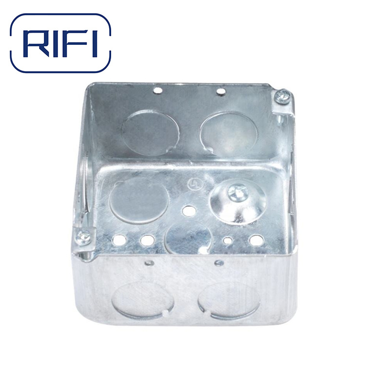 1.0mm 1.2mm Thickness Rectangular Box Cover Electrical Box Cover Caja Tapa Blind