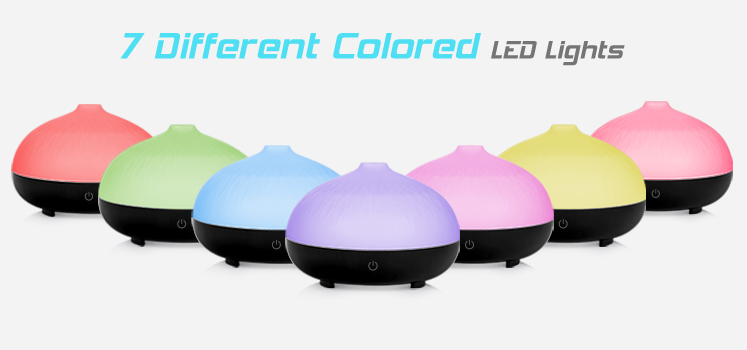 Indoor Portable 80ml Air Purifier Aromatherapy Diffuser