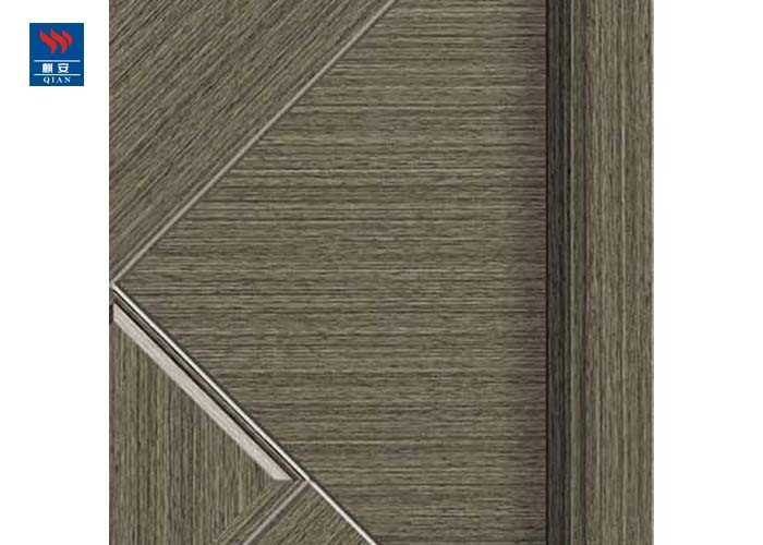 Apartment Security ECO-Friendly PVC WPC Interior Waterproof Wood Door In Turkish Nigeria