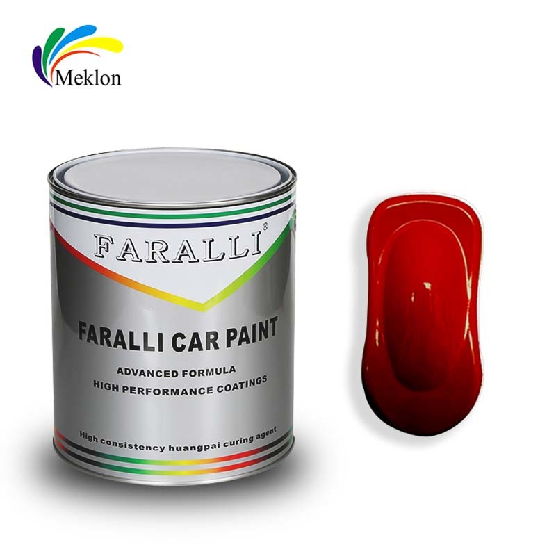 Rose Red Car Paint Basecoat Anti Oxidation Multipurpose Durable