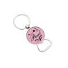 Buy cheap Laserable PU 65mm Bottle Opener Key Holder Multifunction Souvenir Gift from wholesalers