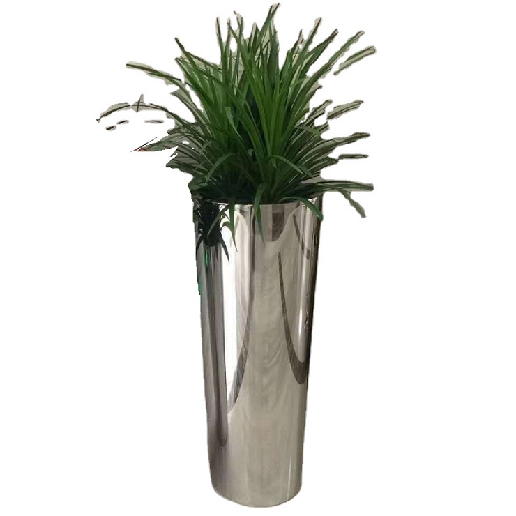 Outdoor and Indoor Flower and Garden oval metal planter