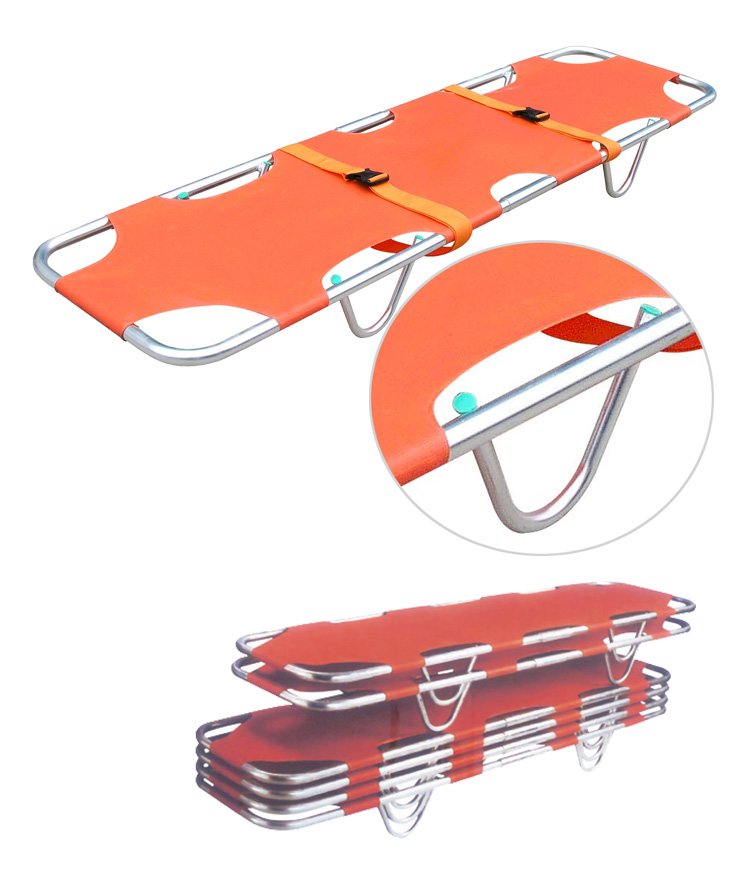 187cm 18 Cm Non Foldable Folding Medical Stretcher for First Aid