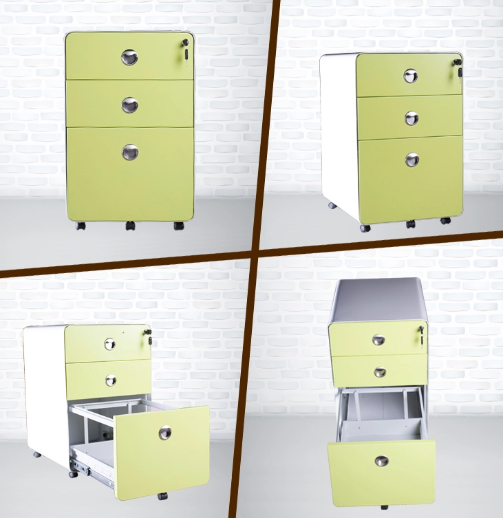 Movable 0.4mm To 1.2mm Office Filing Cabinets OEM
