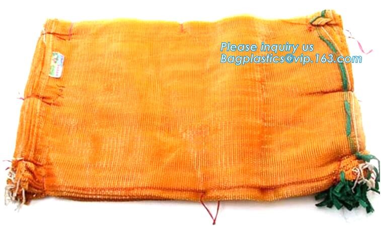 PE Knitted mesh bag and Raschel mesh bag,Factory Price Supply Plastic Pe Raschel Monifilament Date Mesh Net Bags, bageas