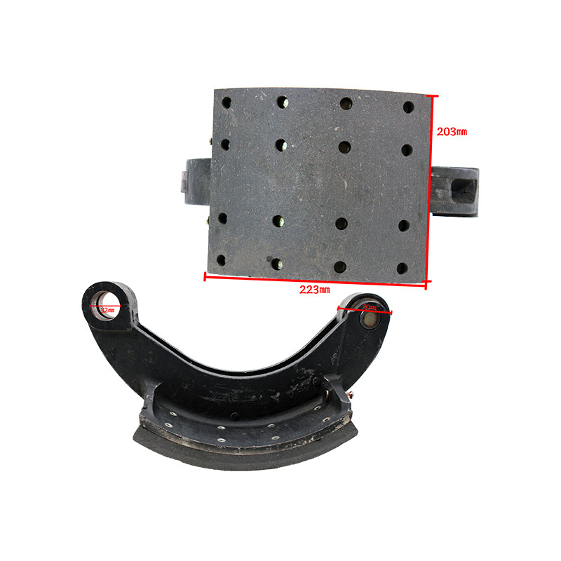 1104544 Truck Drum Front Brake Shoes For SCANIA P420 Trailer Truck Parts