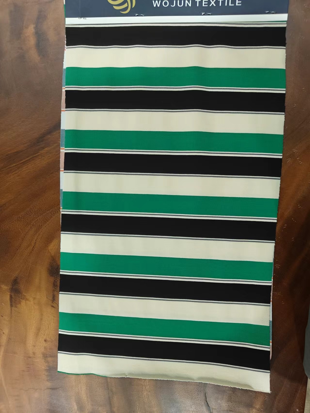 Wear-Resistant And Glossy And Skin-Friendly Striped Material Fabric For Casual Wear
