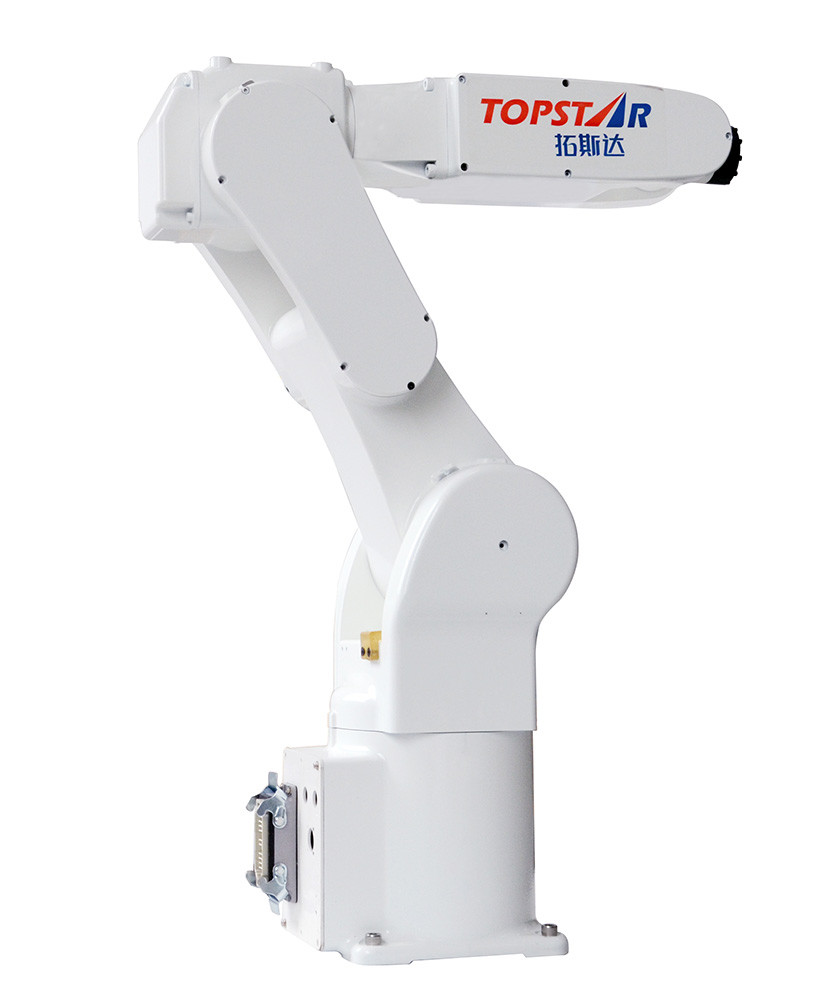 White Color Automatic Robotic Arm , Professional Six Axis Industrial Robot